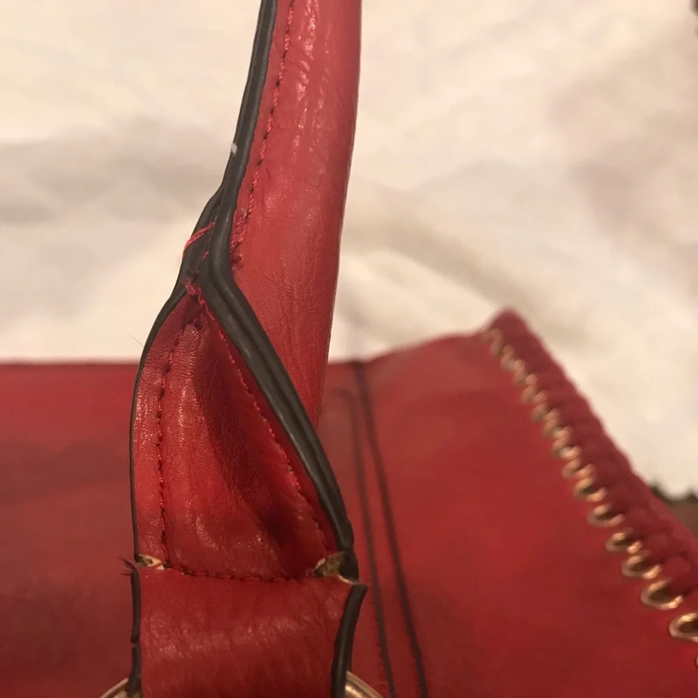 Unique MMS Design Studio Red Bag‎ / Purse